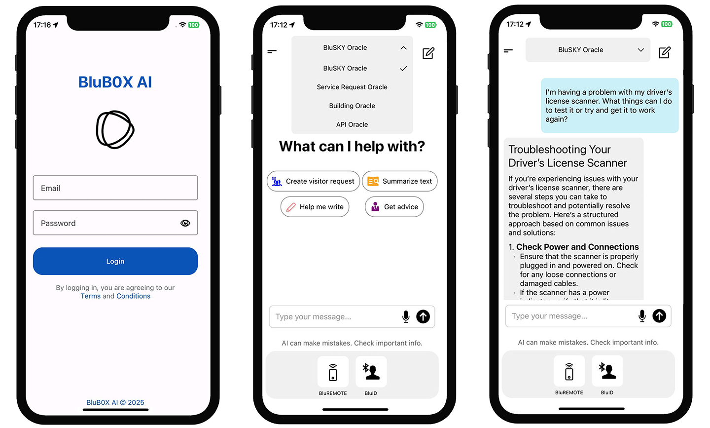 BluB0X AI Oracle smaller