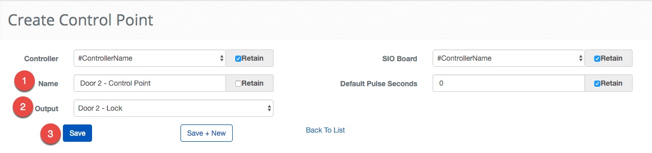 2 Door Demo Create Control Point 2