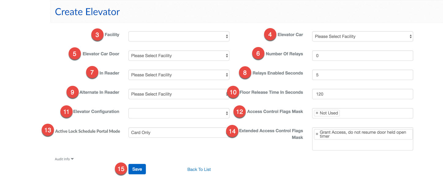 Create Elevator Hardware