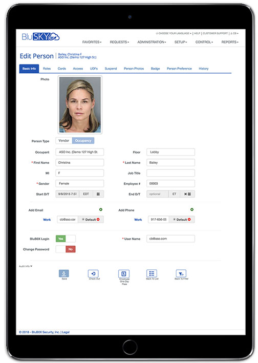 Edit Person iPad Pro 1