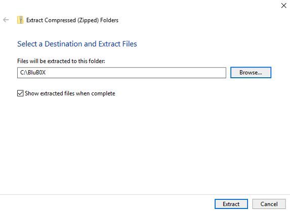 IDWedgePro Extract Location screen shot