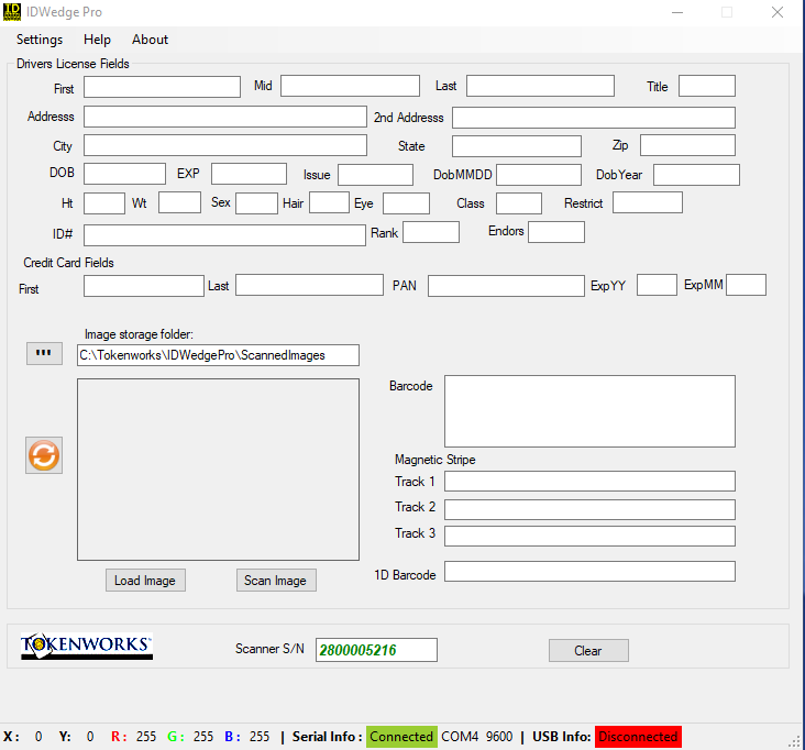 IDWedge Pro Screen