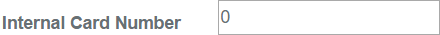 InternalCardNumber