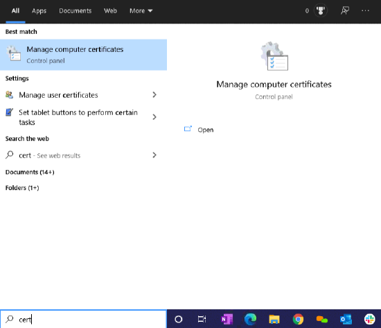 ManageComputerCertificates