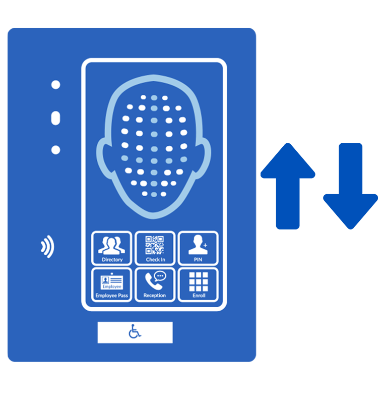 Person Reader up down