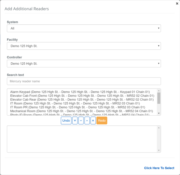 Reader Selection