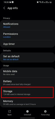 Storage Red