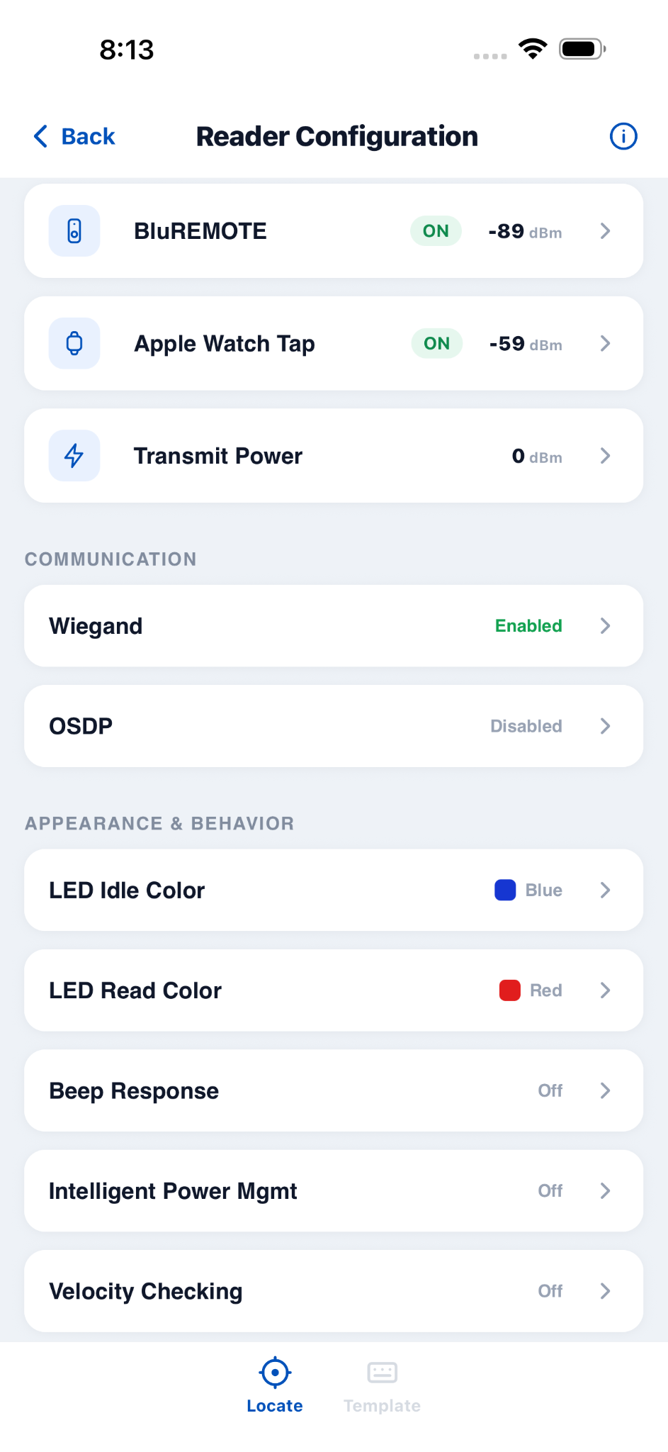 Communication and Appearance &amp; Behavior settings