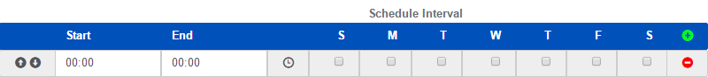scheduleInterval