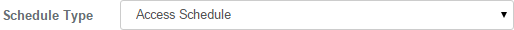 scheduleType